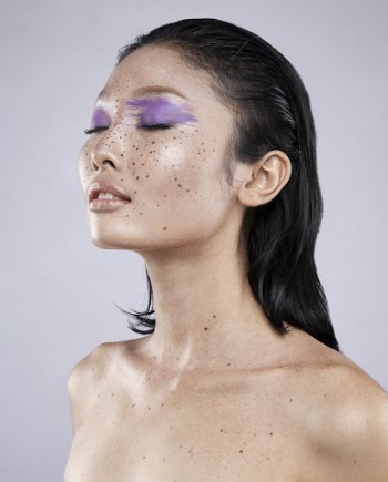 Woman Closing Eyes While Standing