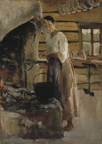 Woman cooking whitefish ; woman | Free Photo - rawpixel