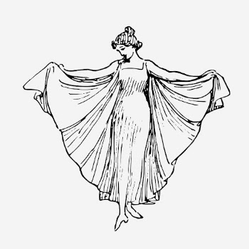 Woman dancer wearing dress, fashion | Free Photo Illustration - rawpixel