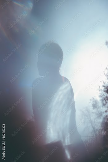 Woman dancing in nature
