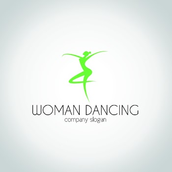 Woman Dancing Logo