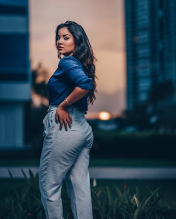 Woman Doing A Photoshoot