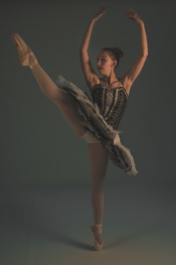 Woman Doing Ballet Pose