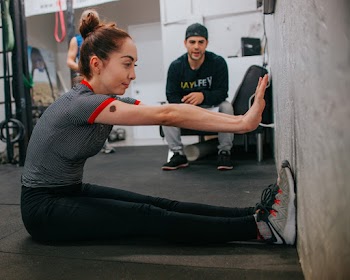 Woman Doing Exercise