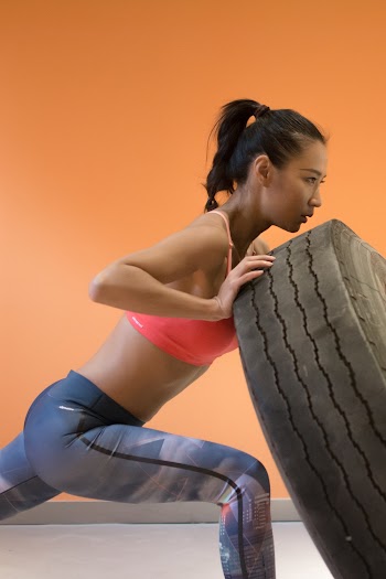 Woman Doing Exercises