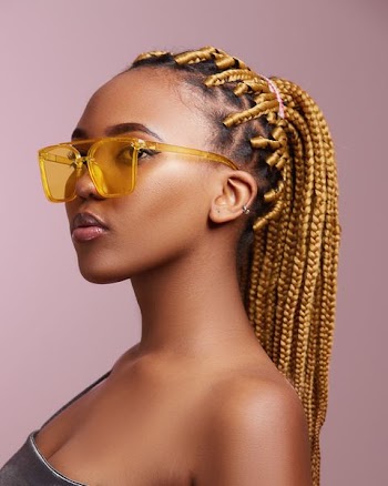 woman doing modeling pose