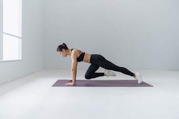 Woman Doing Yoga