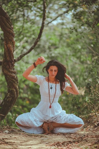 Woman Doing Yoga