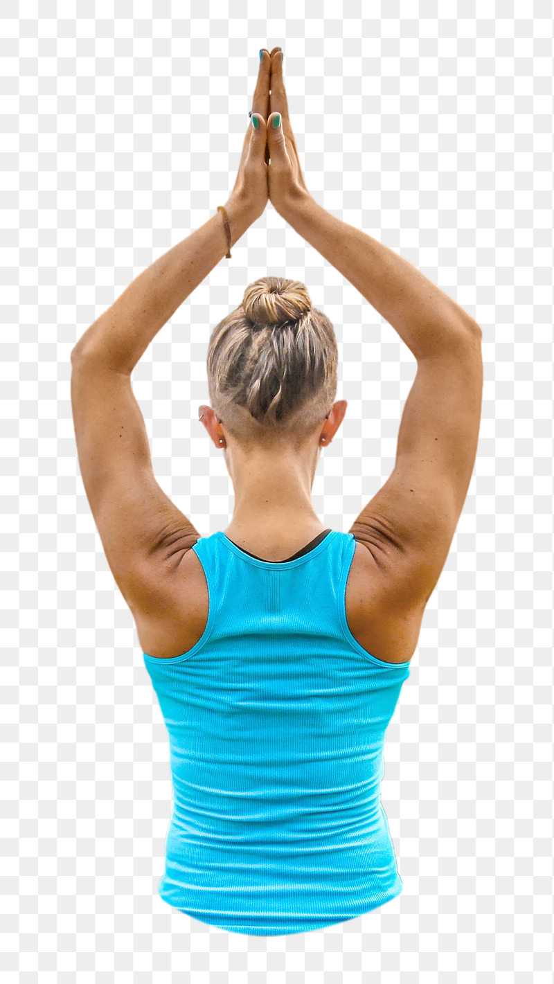 Woman doing yoga  png | Free PNG - rawpixel