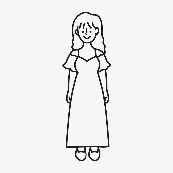 Woman doodle clipart, mother illustration | Free Vector Illustration - rawpixel