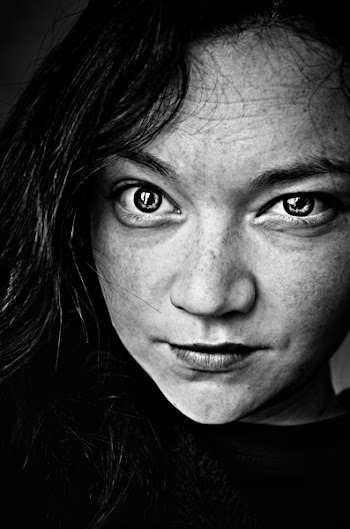 Woman Face Grayscale Photo