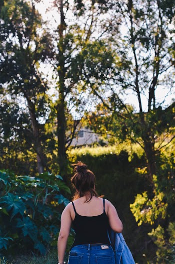 Woman Facing Backward