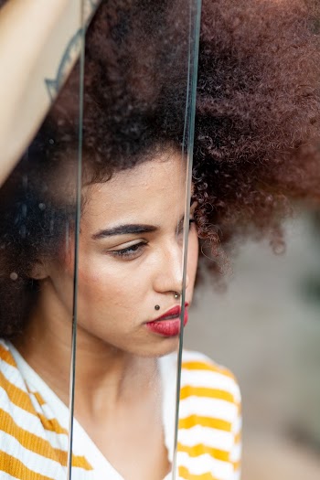Woman Facing Sideways