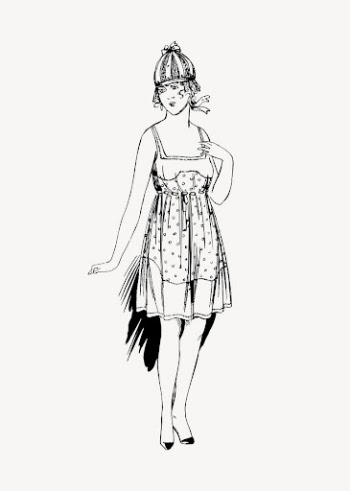 Woman fashion clipart, drawing illustration | Free Vector Illustration - rawpixel