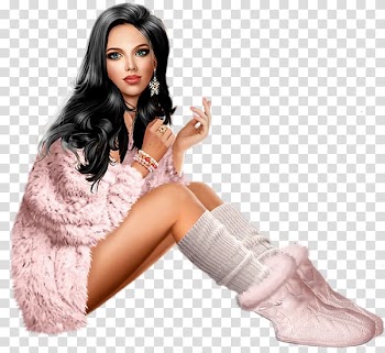 Woman Fashion Бойжеткен, Winter woman transparent background PNG clipart