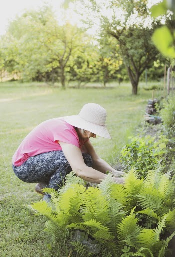 Woman Gardening