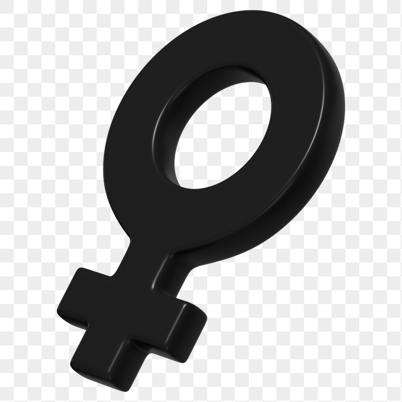 Woman gender symbol png 3D | Free PNG - rawpixel