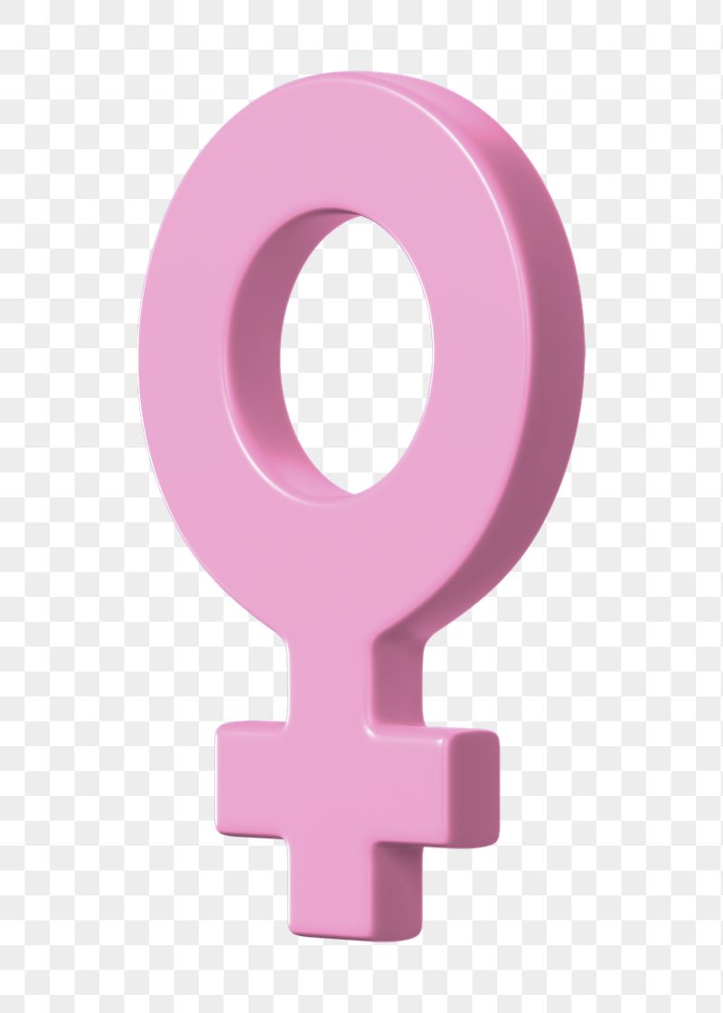 Woman gender symbol png 3D | Free PNG - rawpixel