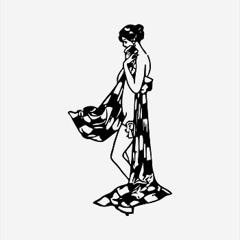 Woman getting dressed  clipart, | Free Vector - rawpixel