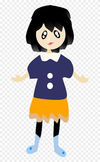 Woman Girl Female Carton People Png Image - Cartoon