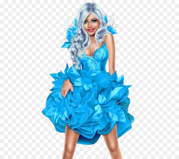 Woman, Girl, Girly Girl, Clothing, Blue PNG