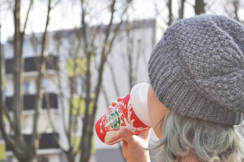 Woman Holding a cup
