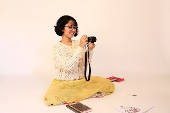 Woman Holding Black Dslr Camera