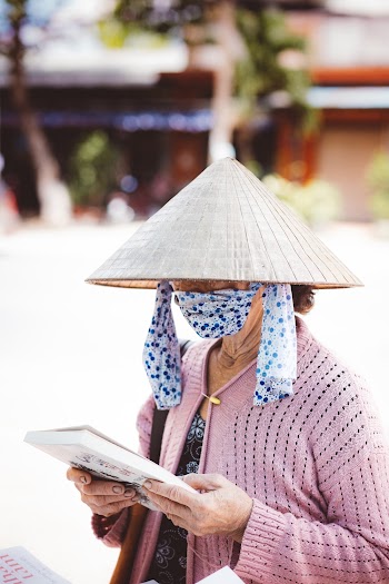 Woman Holding Book