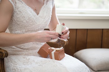 Woman Holding Box