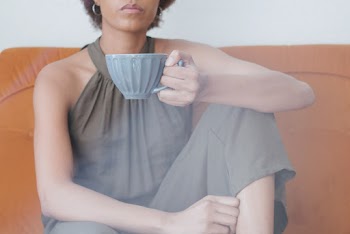 Woman Holding Ceramic Cup