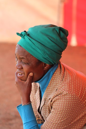 Woman Holding Her Jaw