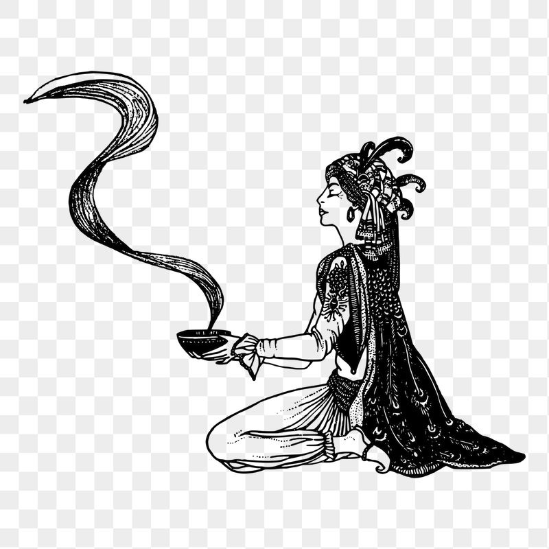 Woman holding hot drink png | Free PNG - rawpixel