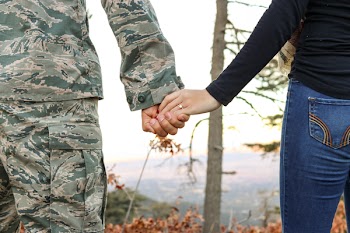 Woman Holding Man Hand