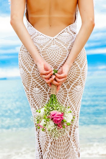 Woman Holding Pink Rose Bouquet