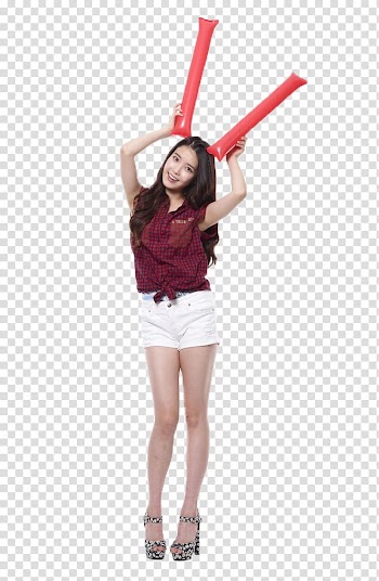 , woman holding two red balloons transparent background PNG clipart