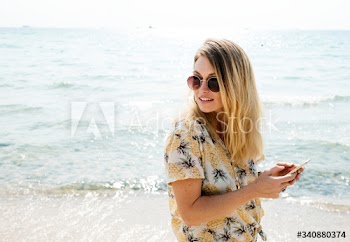 Woman holiday journey travel relaxation