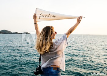 Woman holiday journey travel relaxation