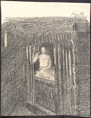 Woman in alcove by Agnes | Free Photo - rawpixel
