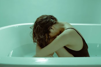 Woman in Bath Tub