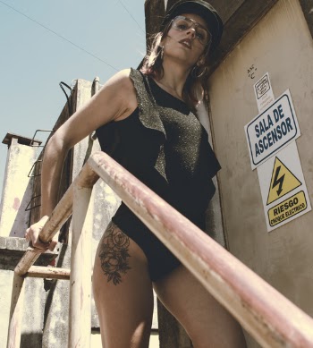 Woman in Black Bathing Suit Standing Near Door