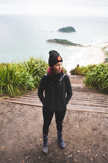 Woman In Black Jacket