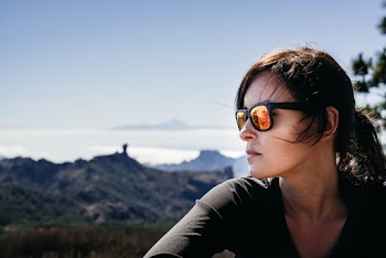 Woman In Black Top
