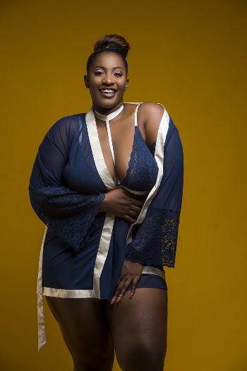 Woman in Blue Brassiere and Blue Night Robe