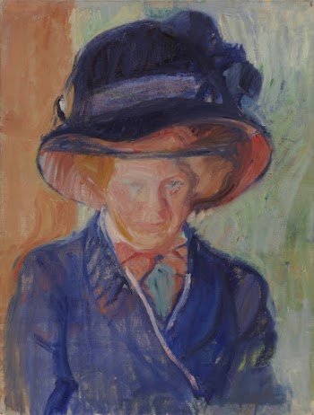 Woman in blue (helga nordström), | Free Photo - rawpixel