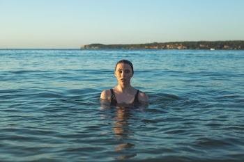 woman in body of water