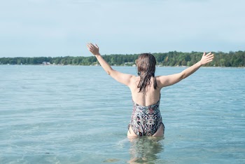 Woman in Body of Water