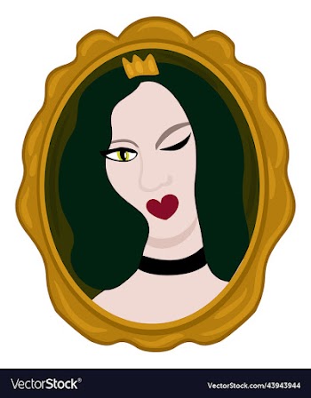 woman in frame
