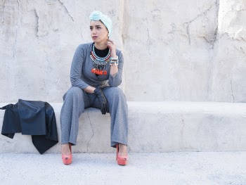 Woman in Gray Long-sleeved Shirt and Pants