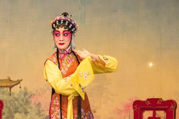 Woman in Orange and Yellow Floral Long-sleeved Dress