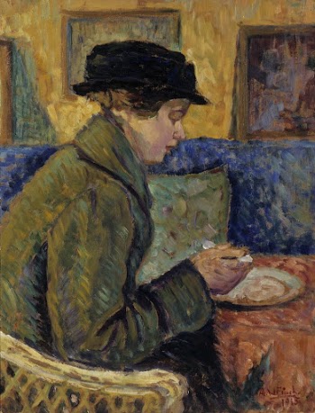 Woman in profile, 1915, by Alfred | Free Photo - rawpixel